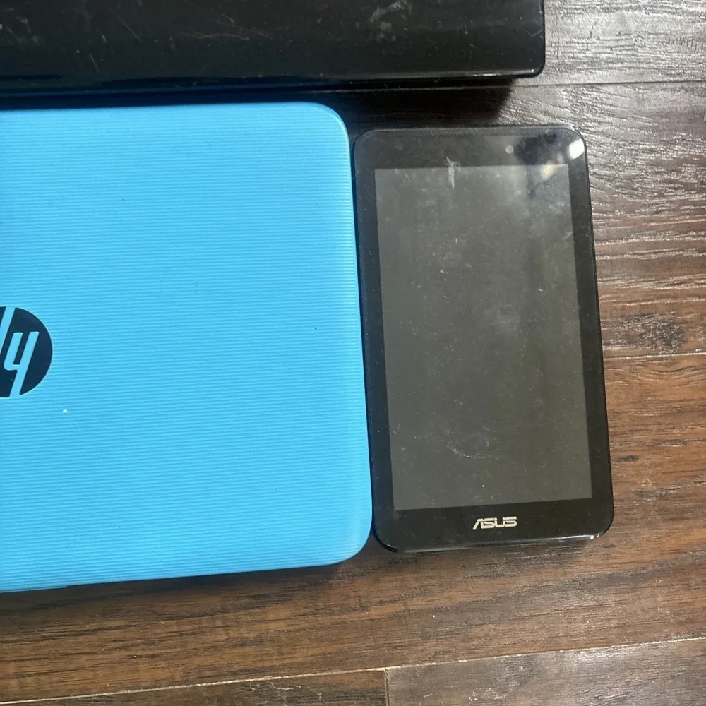 Lot of 5 Laptops + ASUS Tablet Dell HP Acer Compaq For Parts/Repair AS-IS